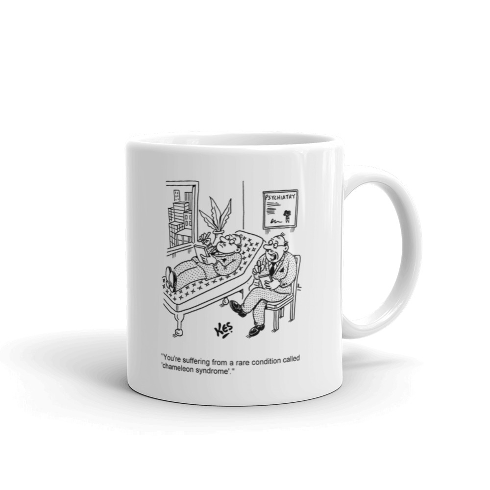 White Glossy Mug