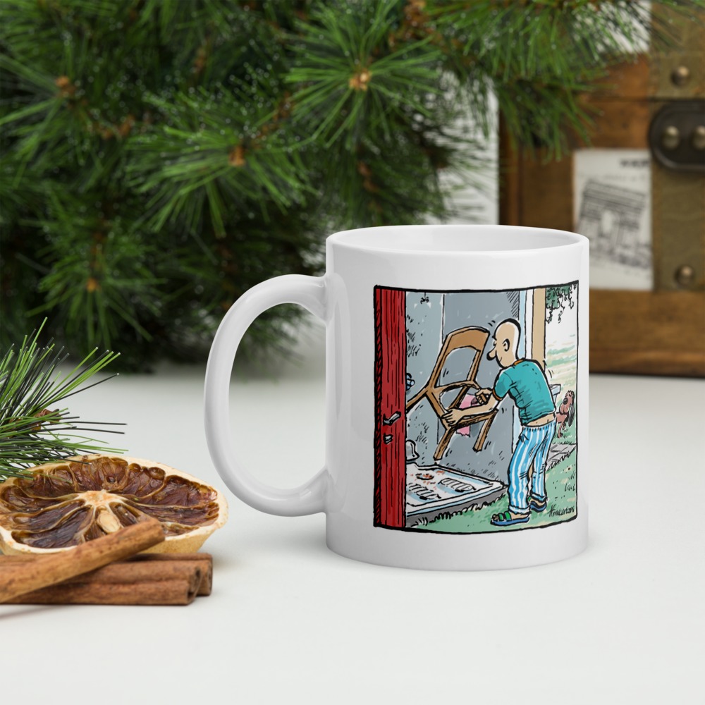 White Glossy Mug