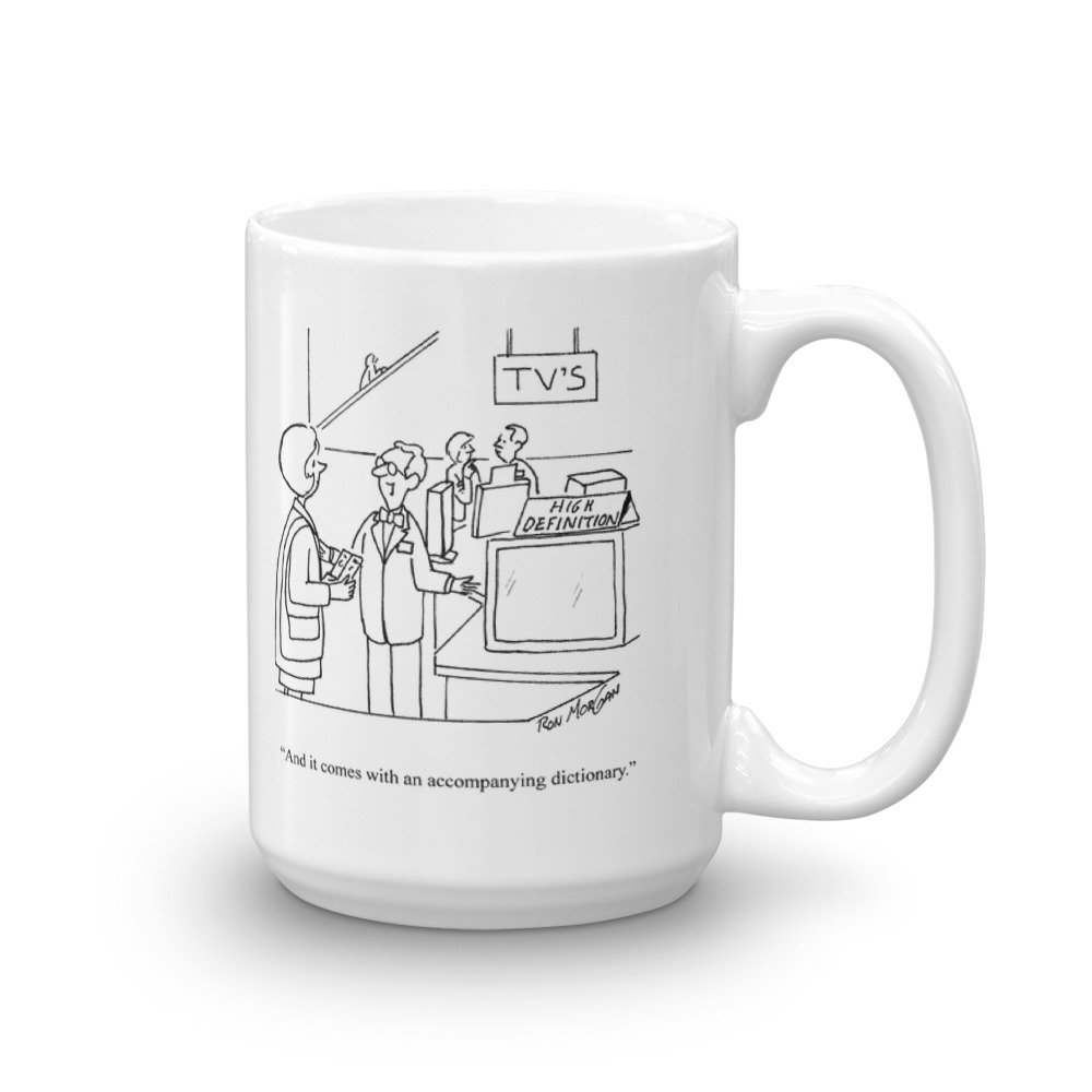 White Glossy Mug