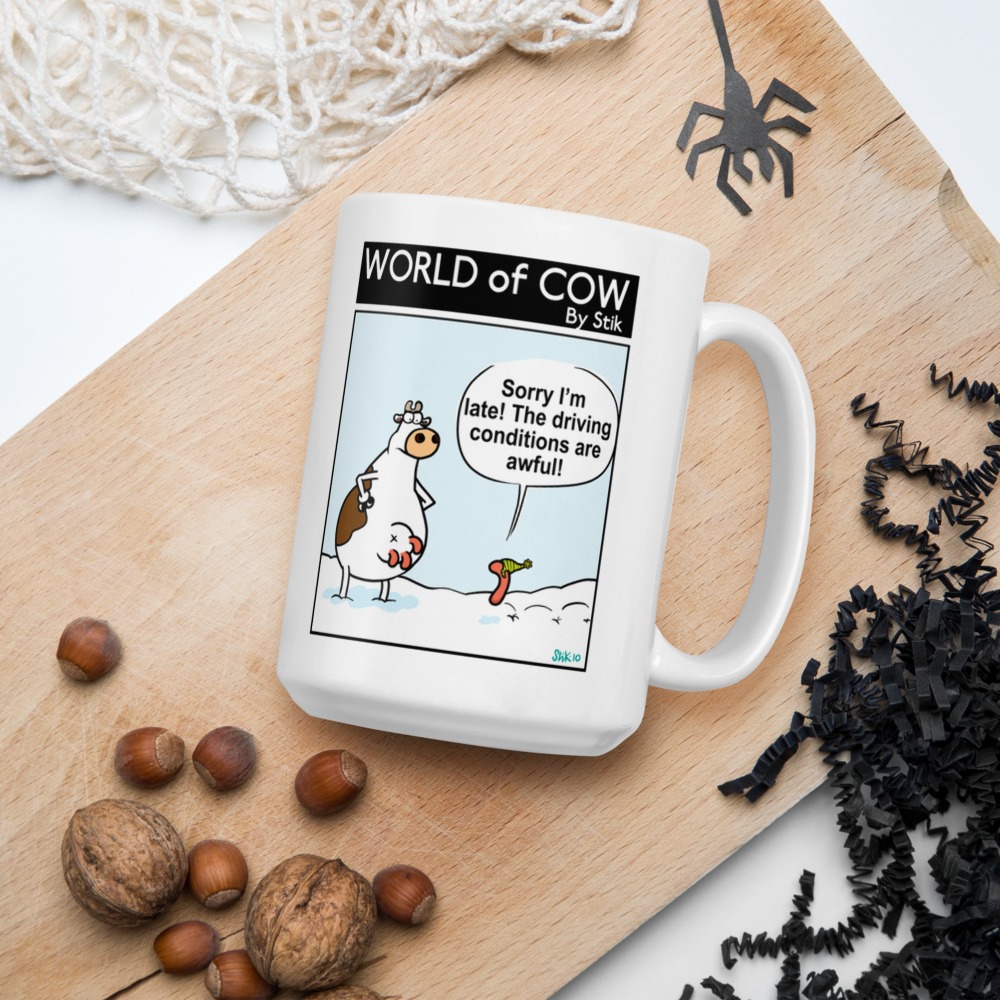 White Glossy Mug