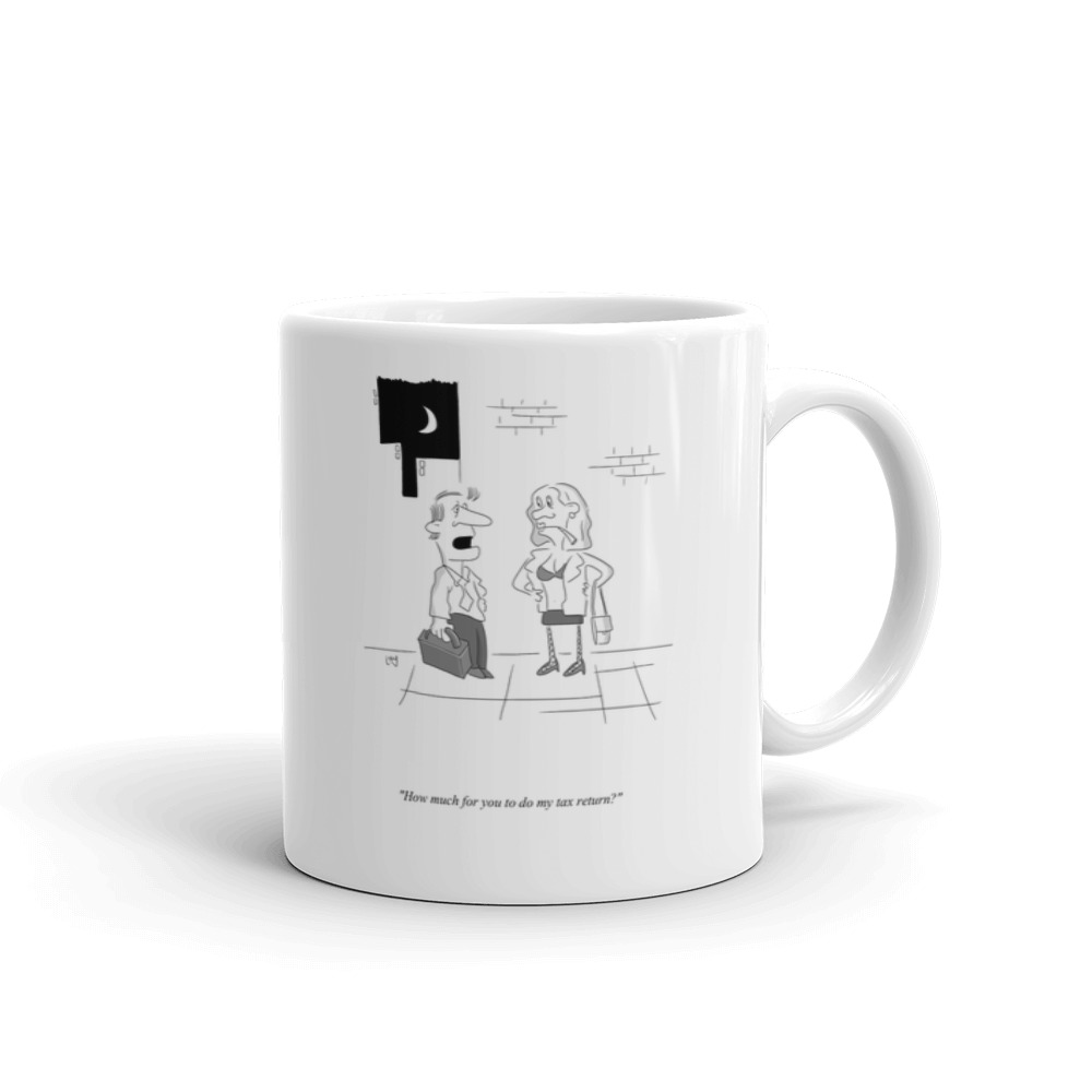 White Glossy Mug