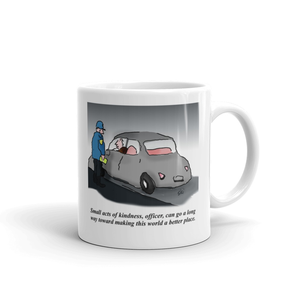 White Glossy Mug