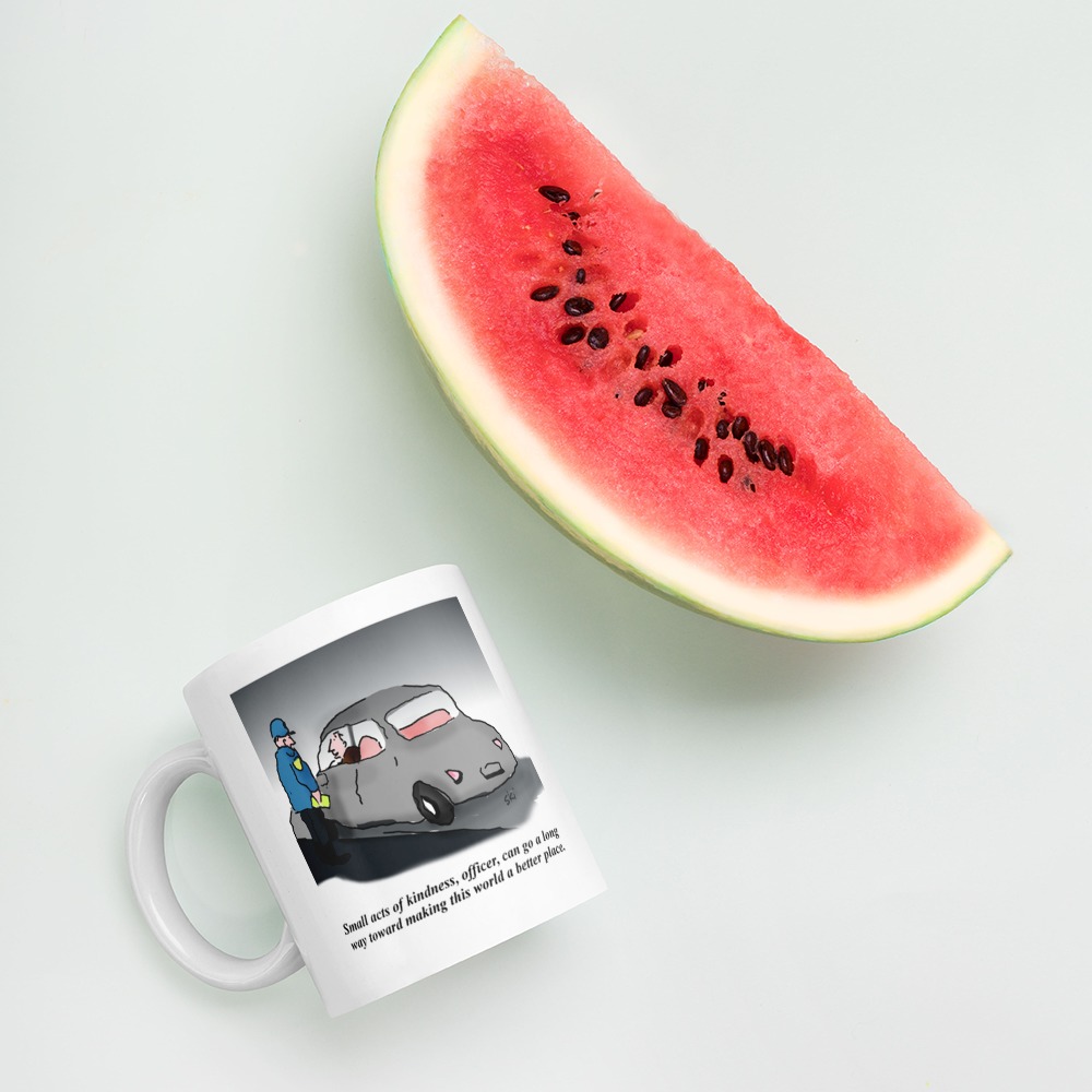 White Glossy Mug