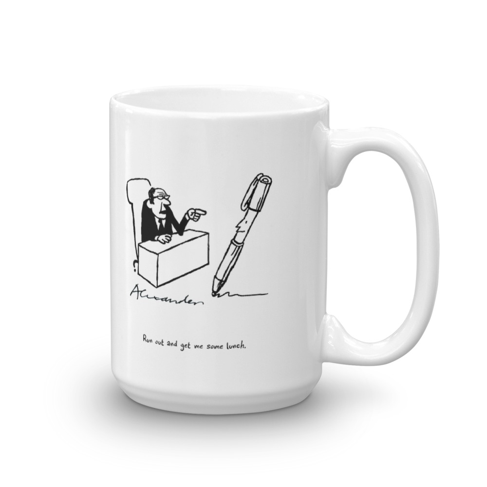 White Glossy Mug