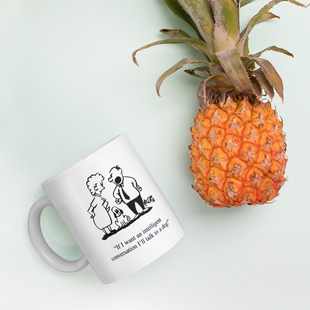 White Glossy Mug