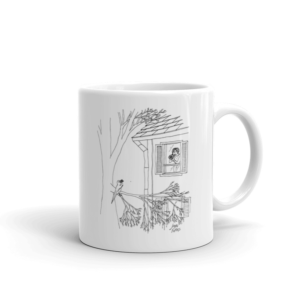 White Glossy Mug