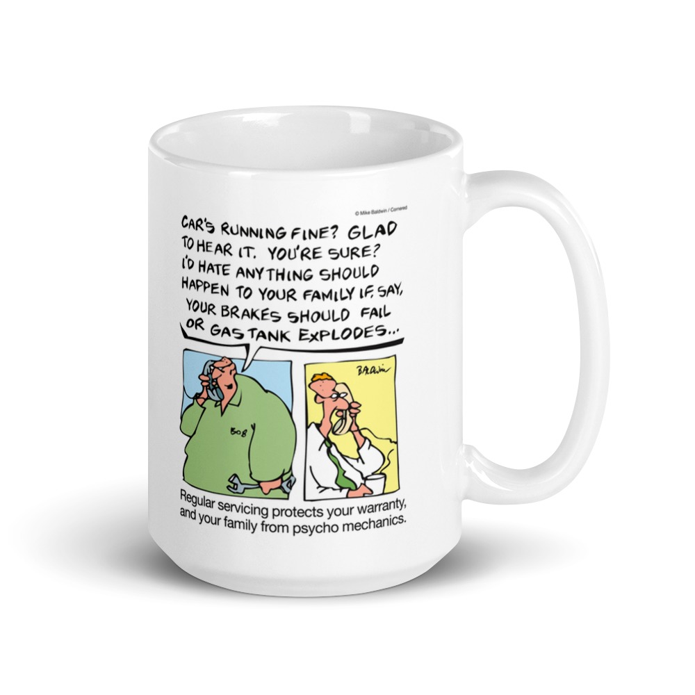 White Glossy Mug