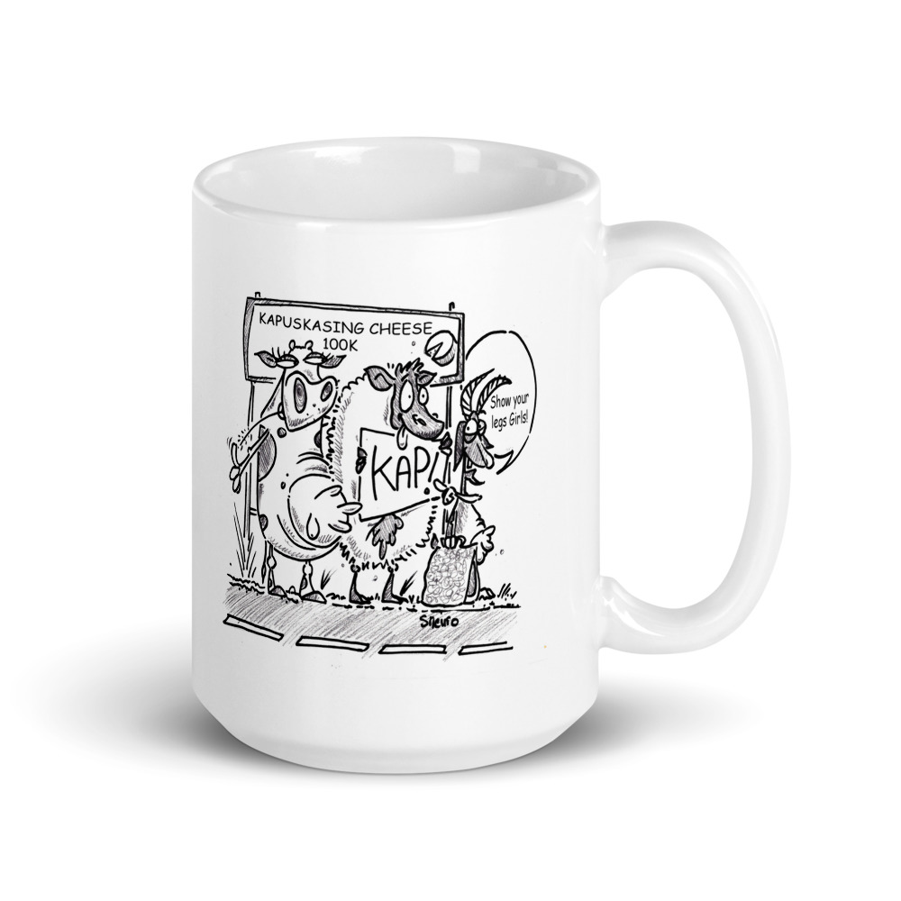 White Glossy Mug