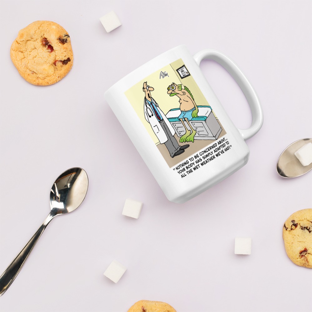 White Glossy Mug