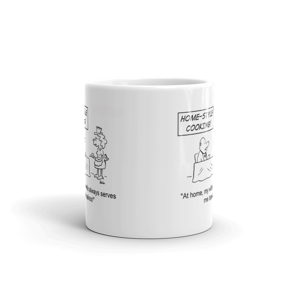 White Glossy Mug