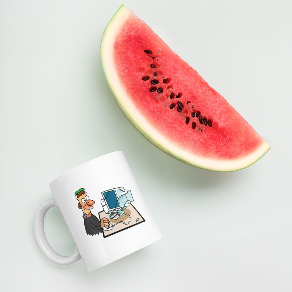 White Glossy Mug