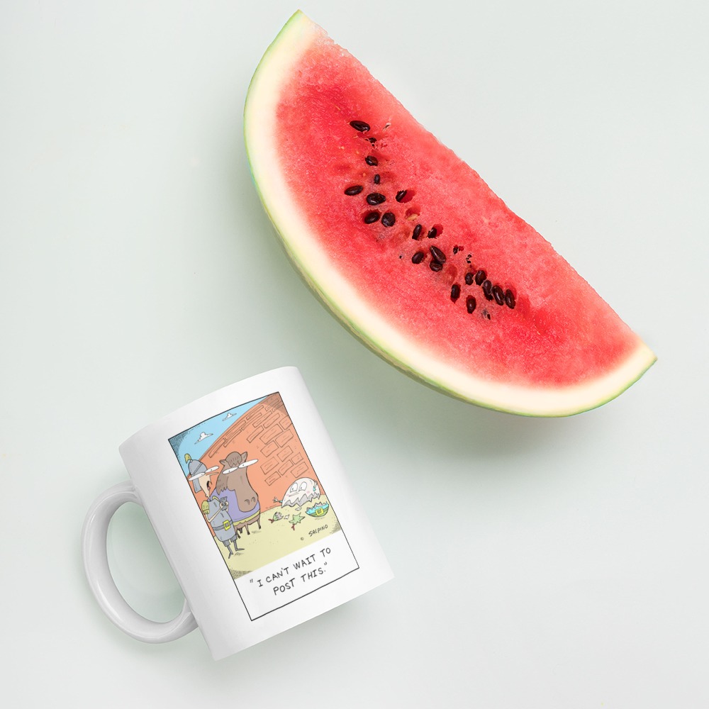 White Glossy Mug
