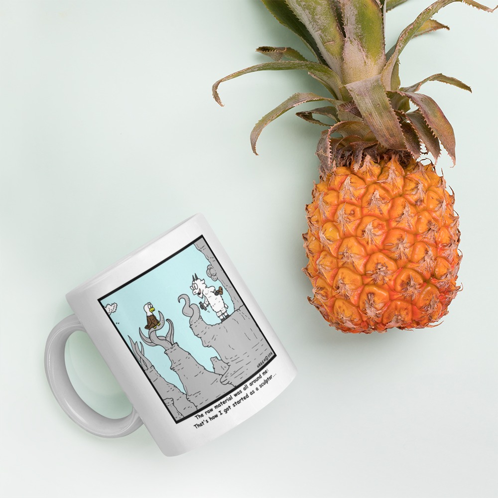 White Glossy Mug