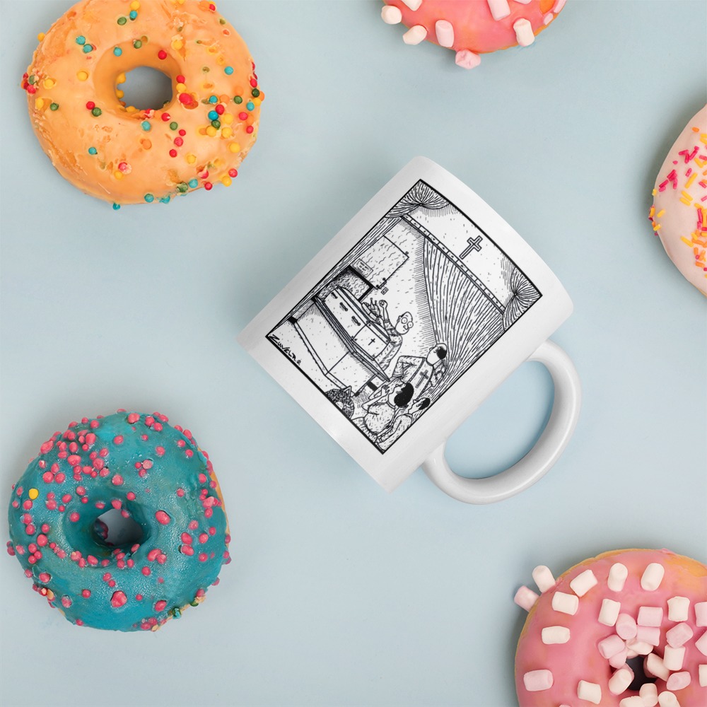 White Glossy Mug