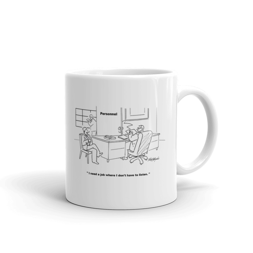 White Glossy Mug