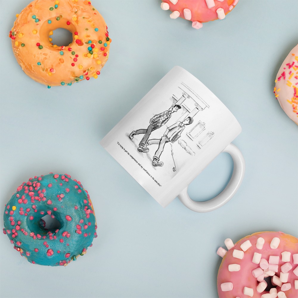 White Glossy Mug