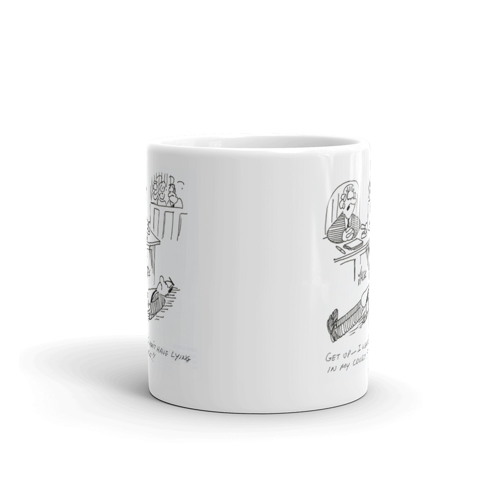 White Glossy Mug