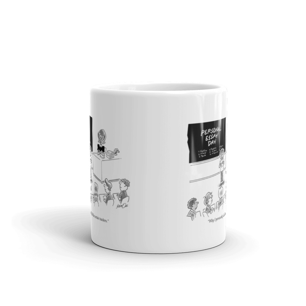 White Glossy Mug