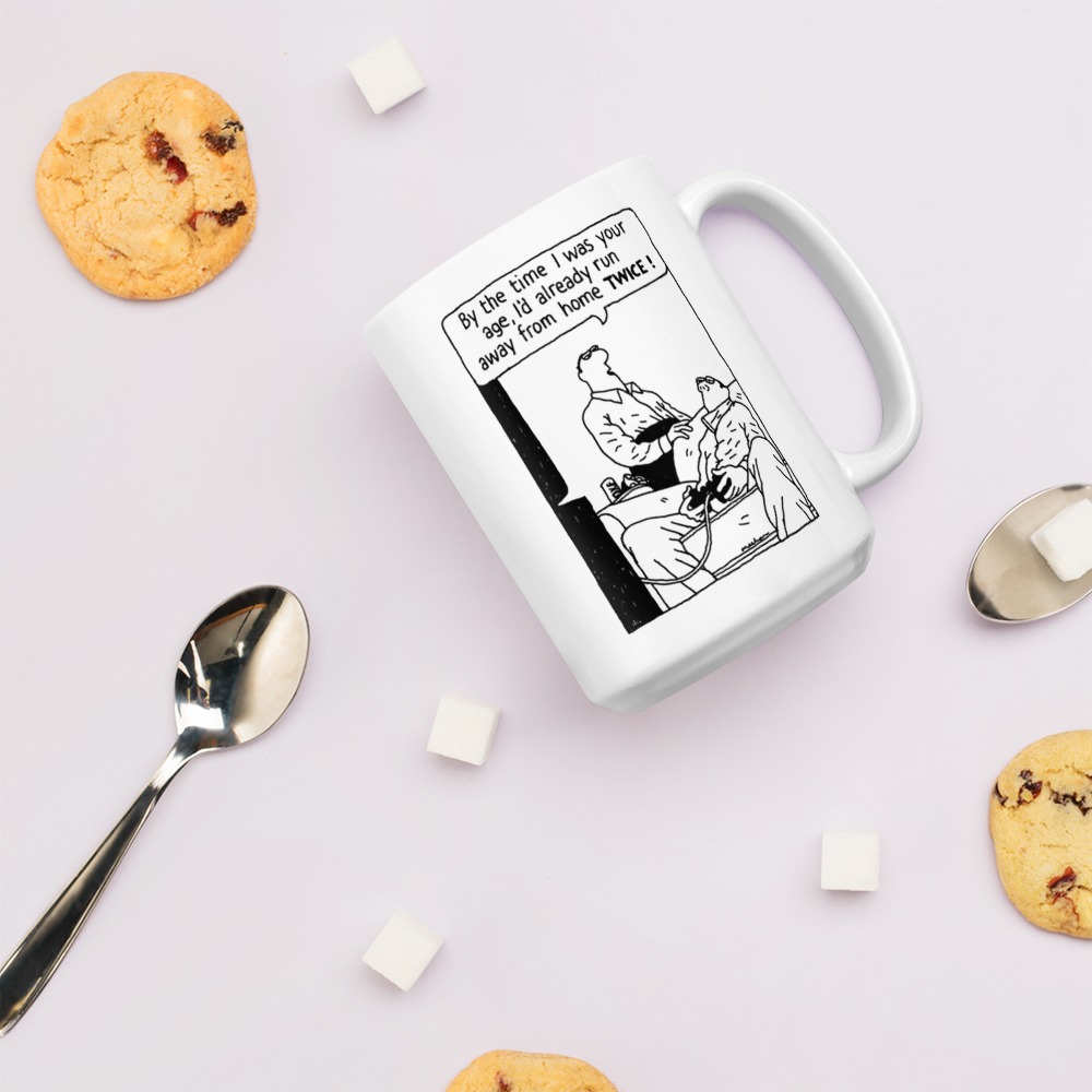 White Glossy Mug