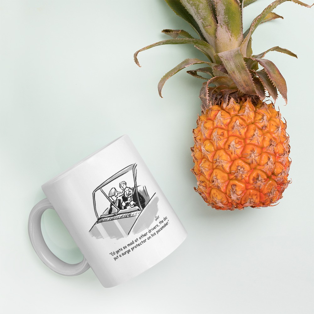White Glossy Mug