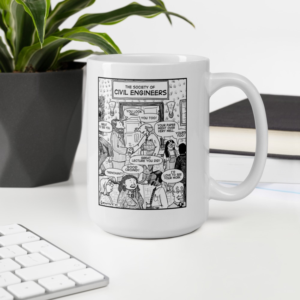 White Glossy Mug