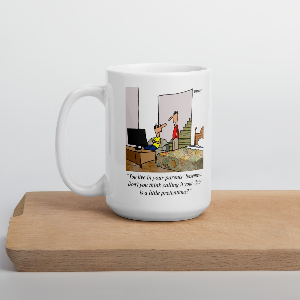 White Glossy Mug