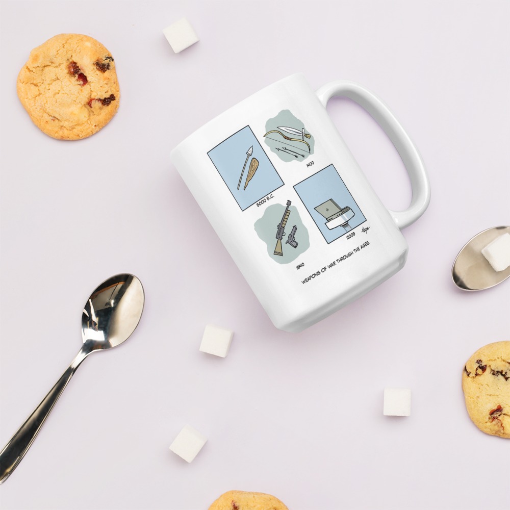 White Glossy Mug