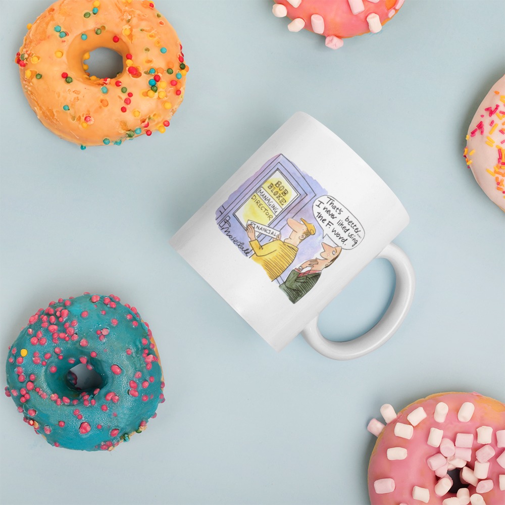 White Glossy Mug