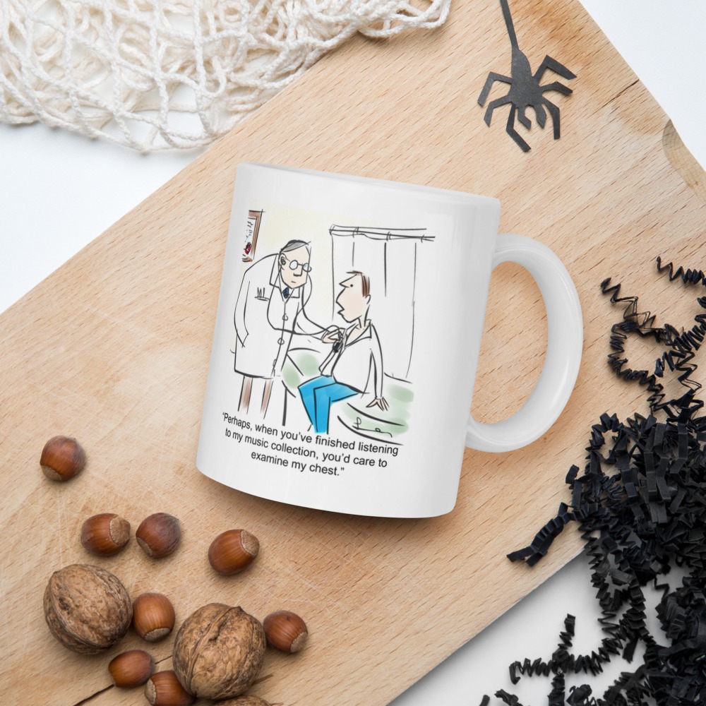 White Glossy Mug