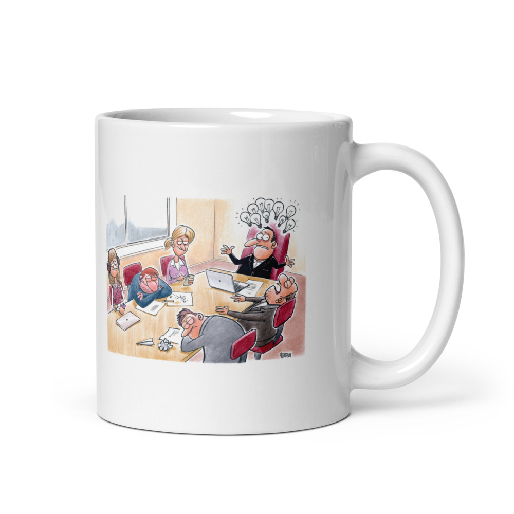 White Glossy Mug