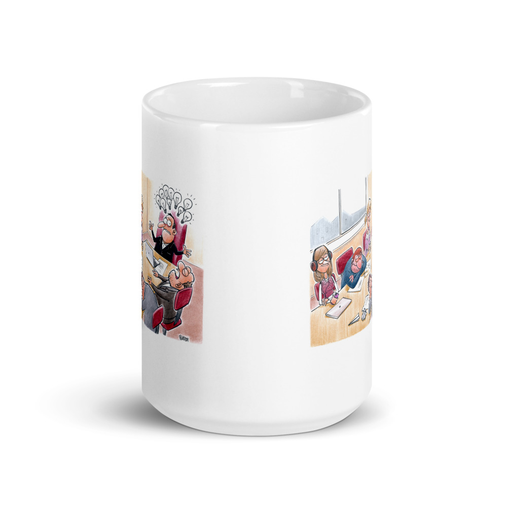 White Glossy Mug