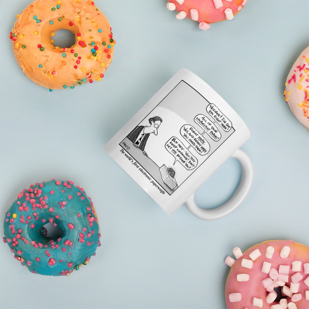 White Glossy Mug