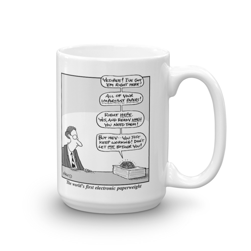 White Glossy Mug