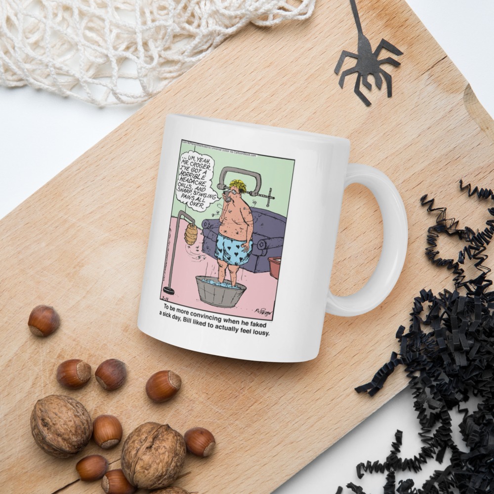 White Glossy Mug