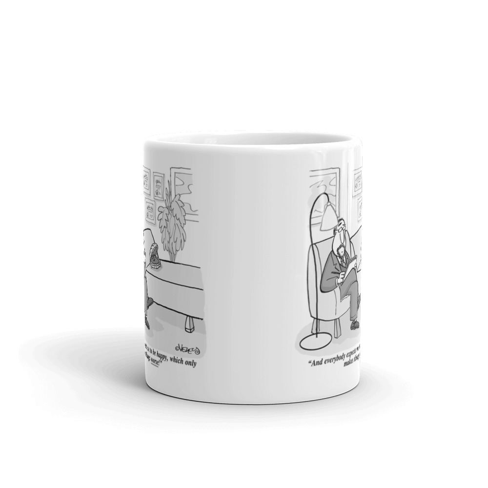 White Glossy Mug