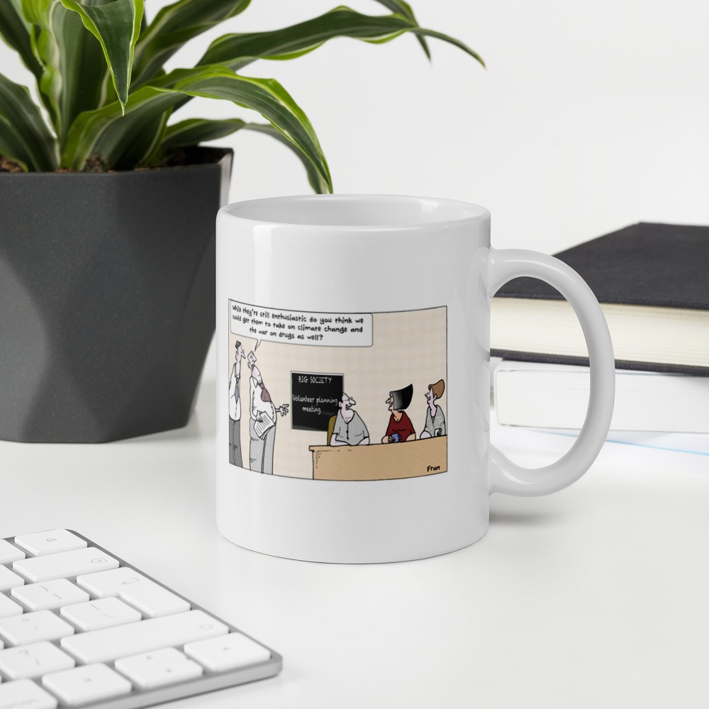 White Glossy Mug