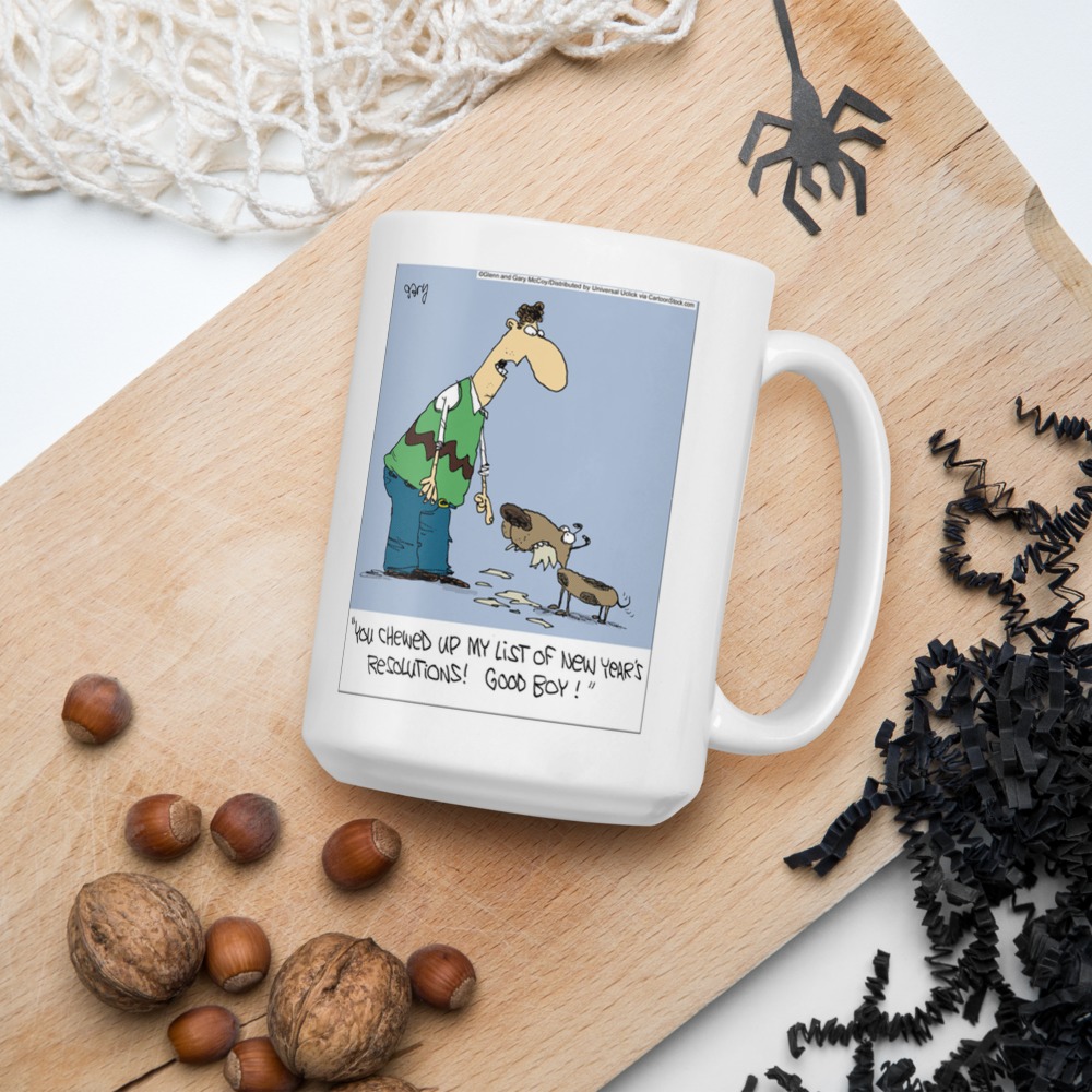 White Glossy Mug
