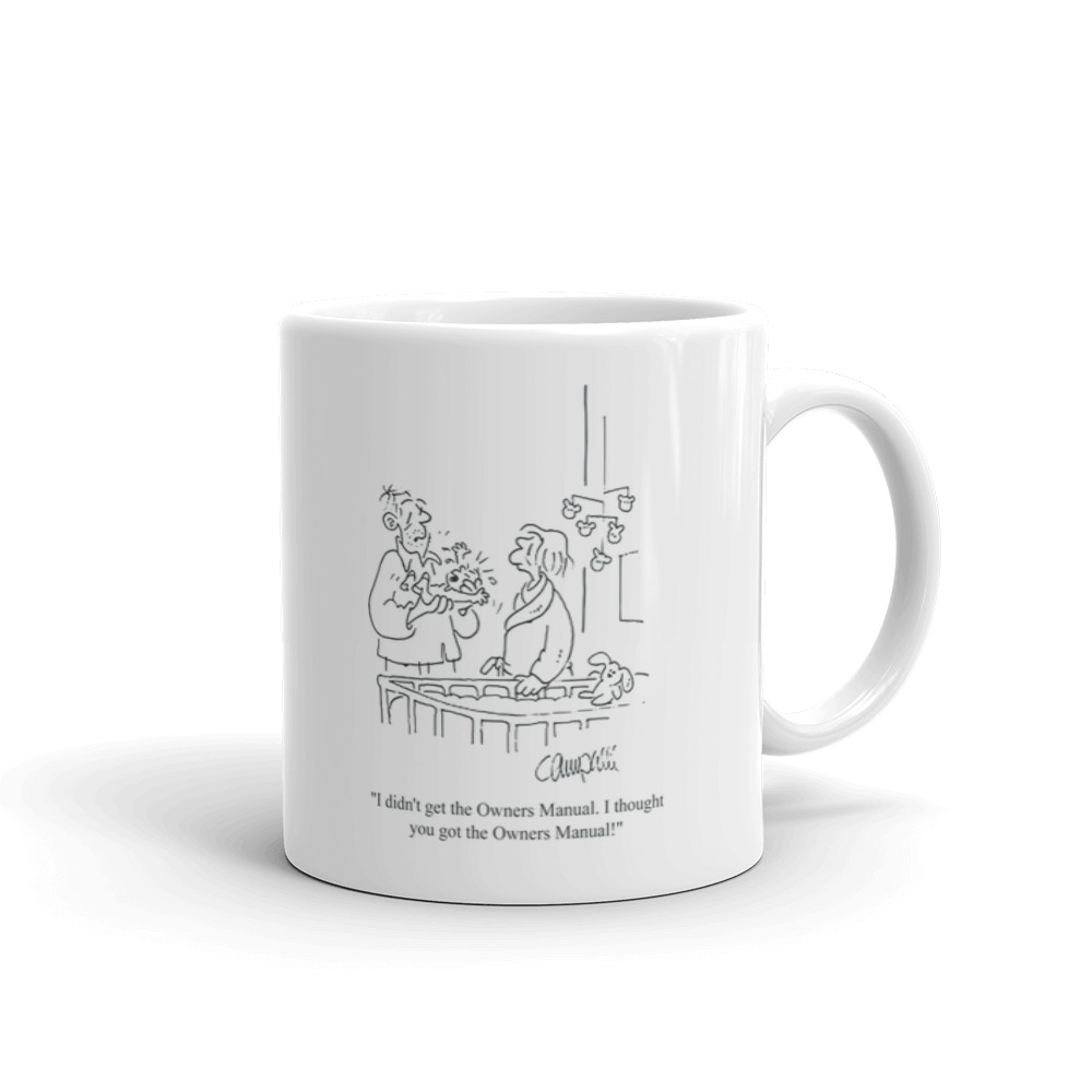White Glossy Mug