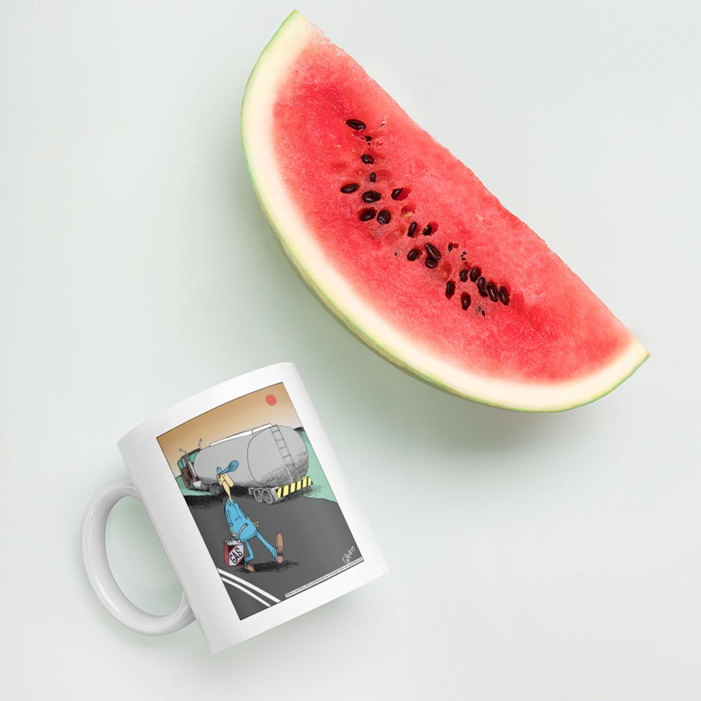 White Glossy Mug