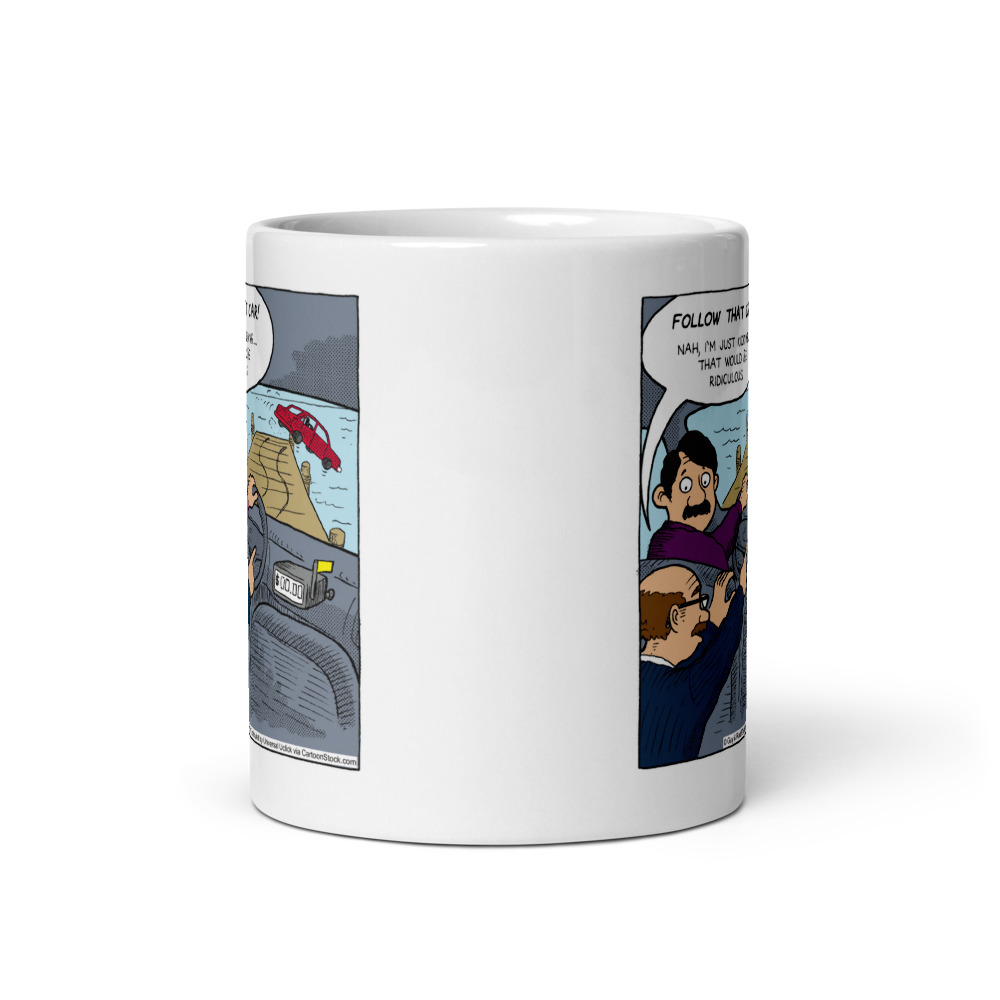 White Glossy Mug