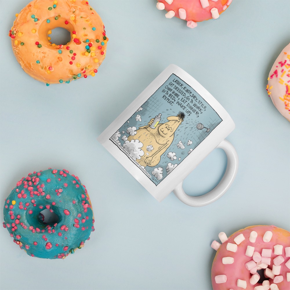 White Glossy Mug