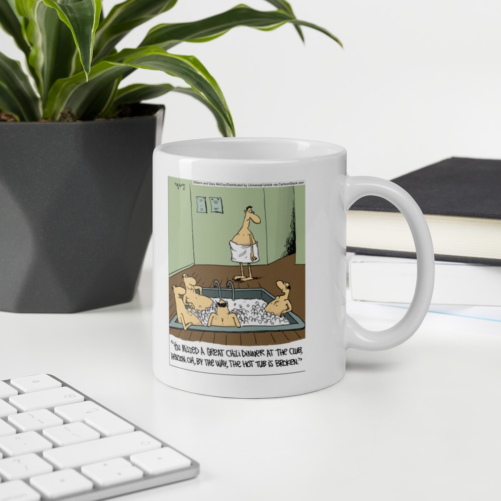 White Glossy Mug