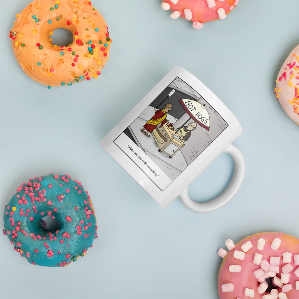 White Glossy Mug