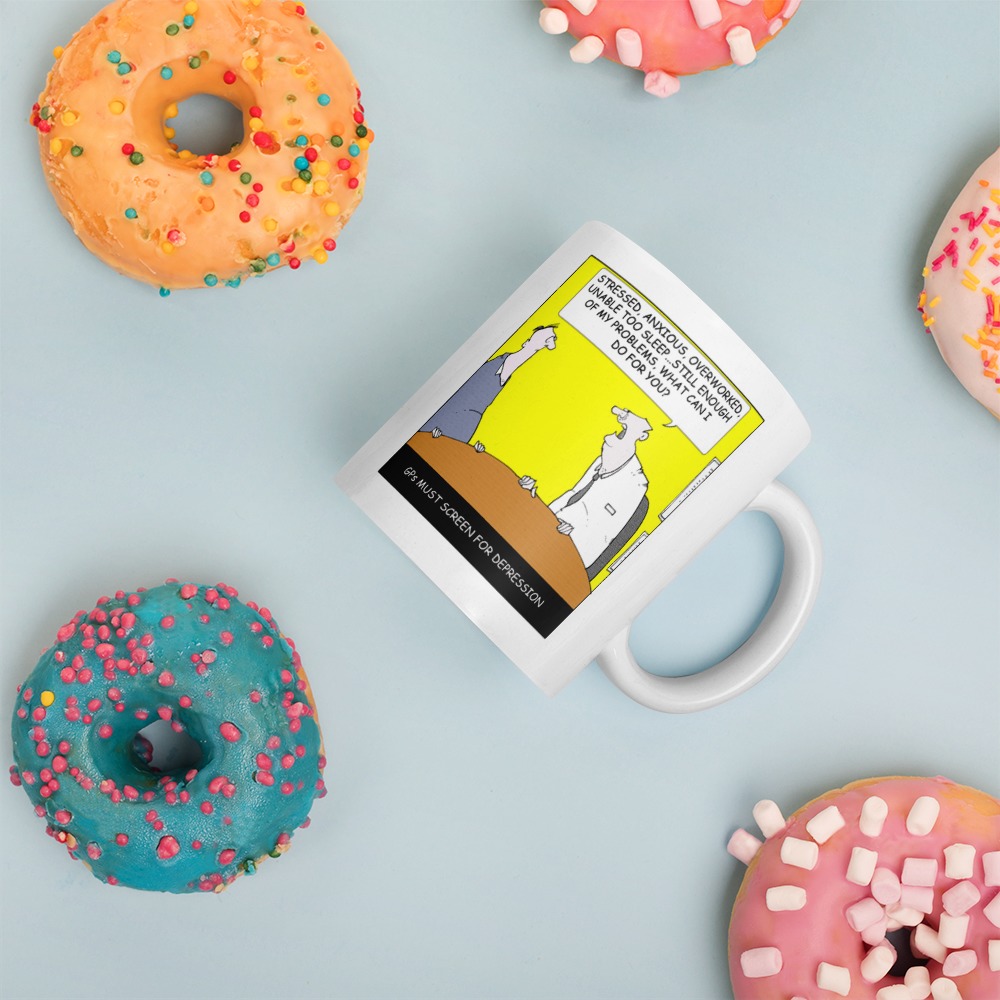 White Glossy Mug