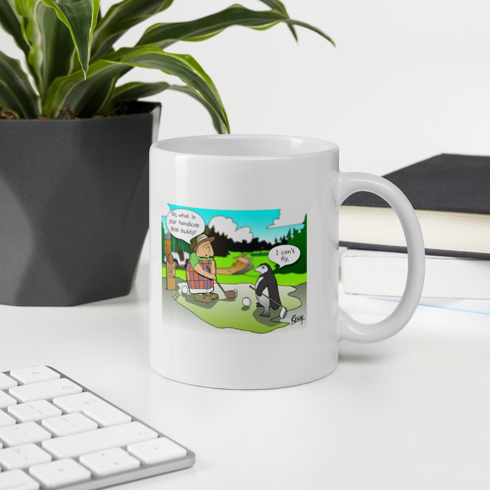 White Glossy Mug