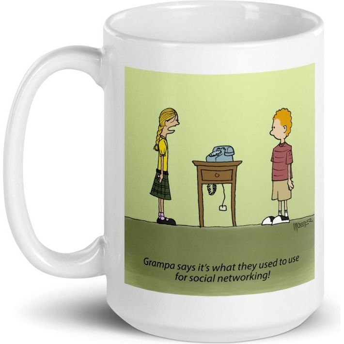 White Glossy Mug