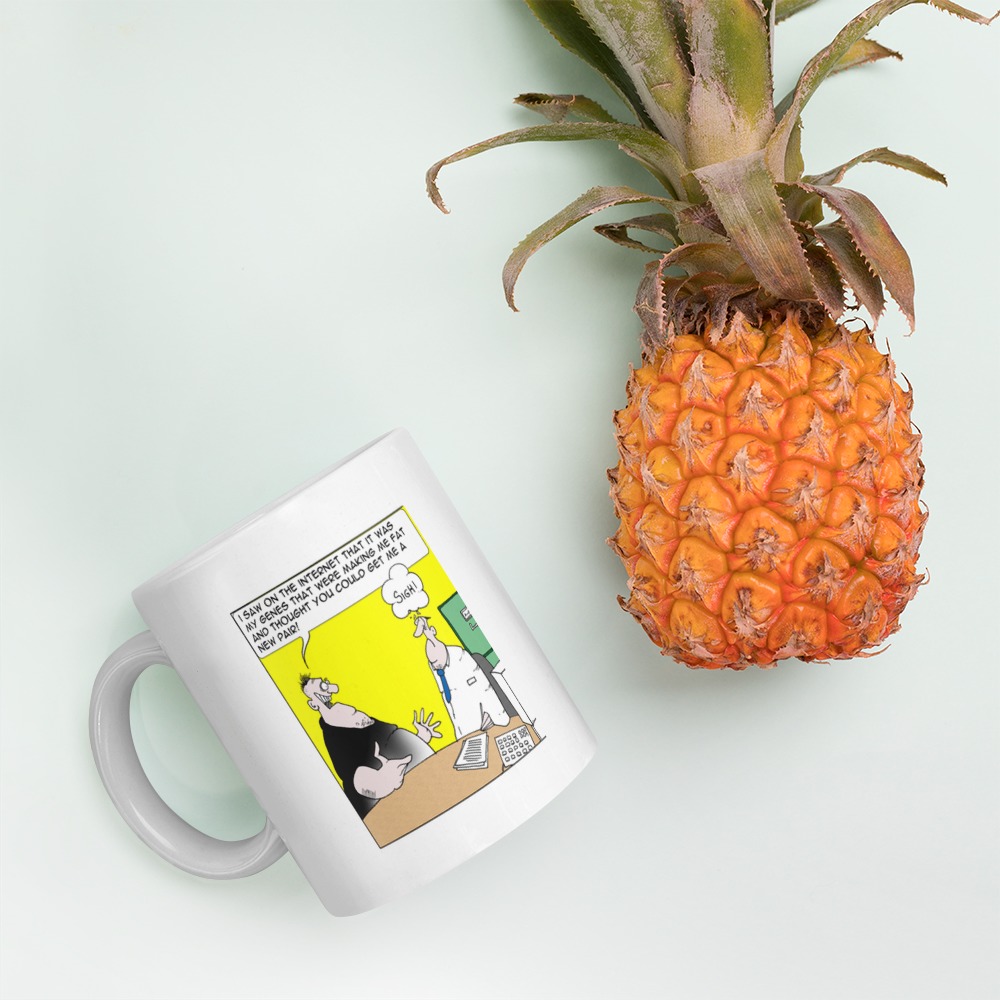 White Glossy Mug