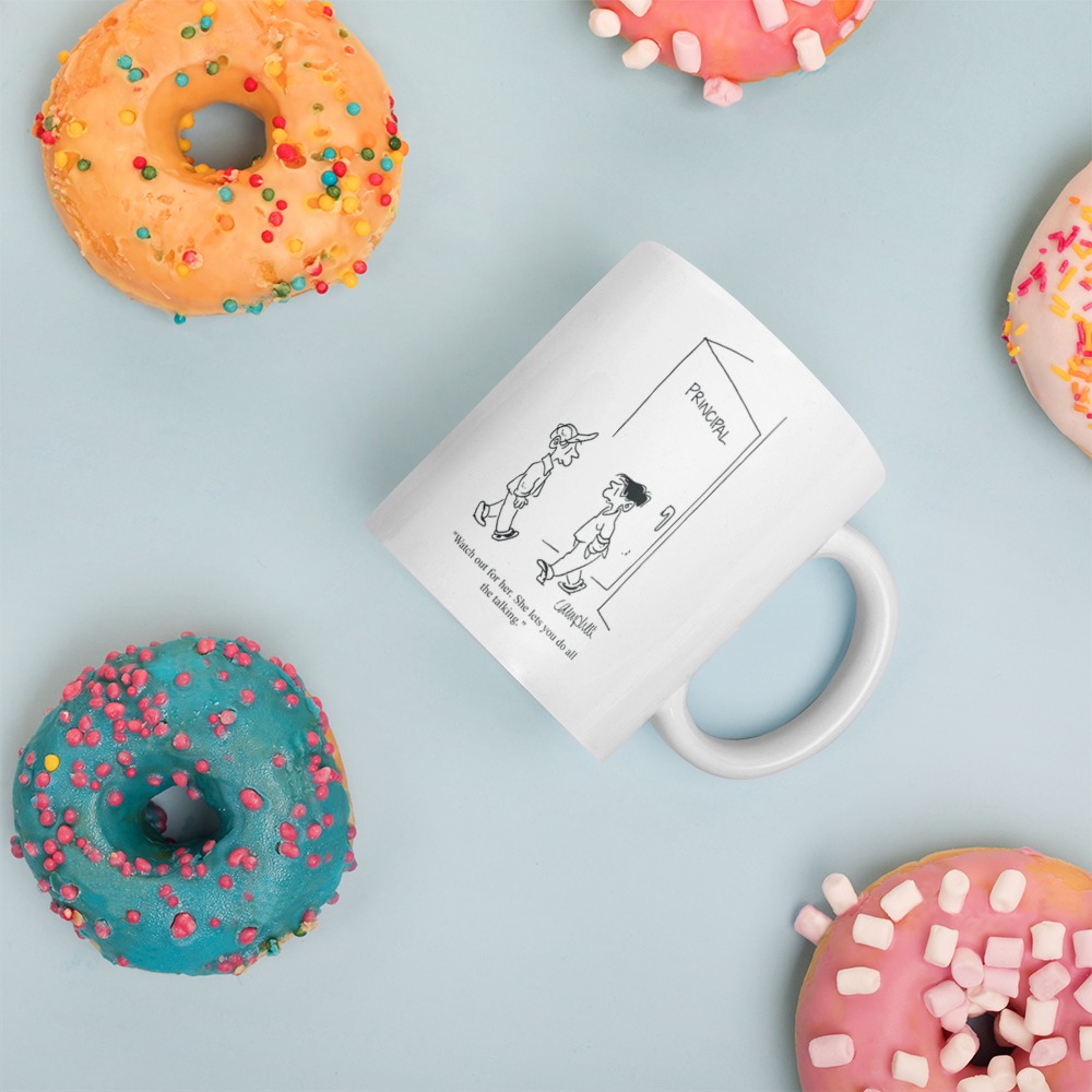White Glossy Mug