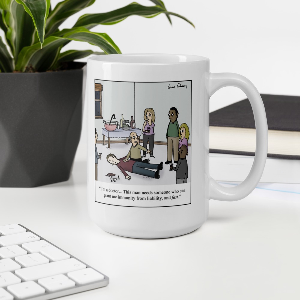 White Glossy Mug