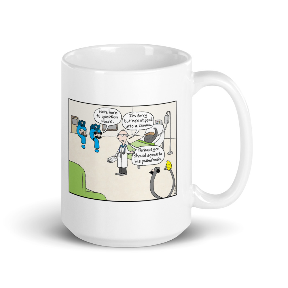 White Glossy Mug